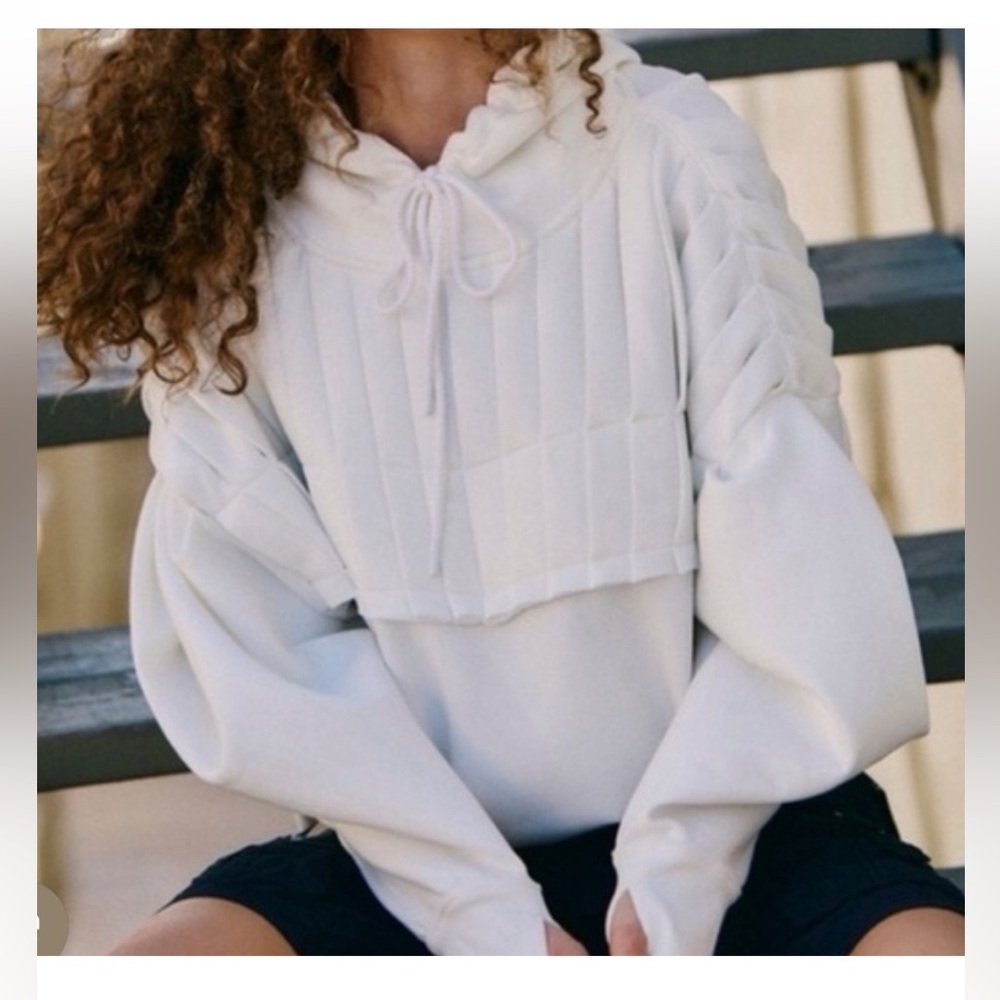 FP Movement by Free People White Hoodie Jacket